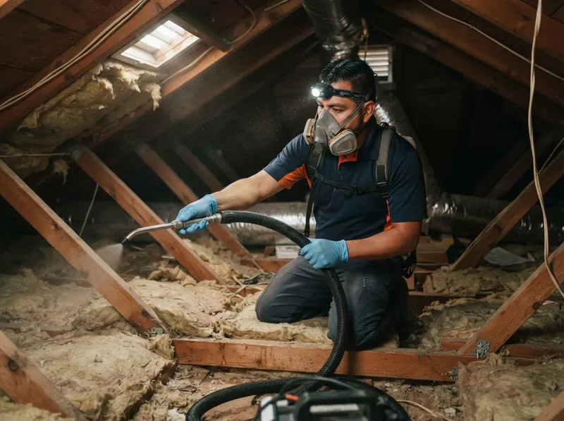 Attic Decontamination and Sanitation in Los Angeles, CA